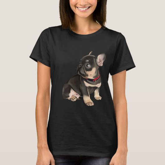 ブルドフランスのッグ1 Tシャツ (正面)