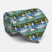 ブルドフランスのッグ3 – 帆船 ネクタイ (ロール)