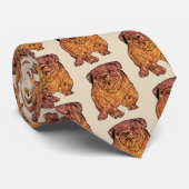ブルドフランスのッグ・アート・タイ ネクタイ (ロール)