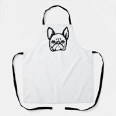 ブルドフランスのッグ エプロン (正面)