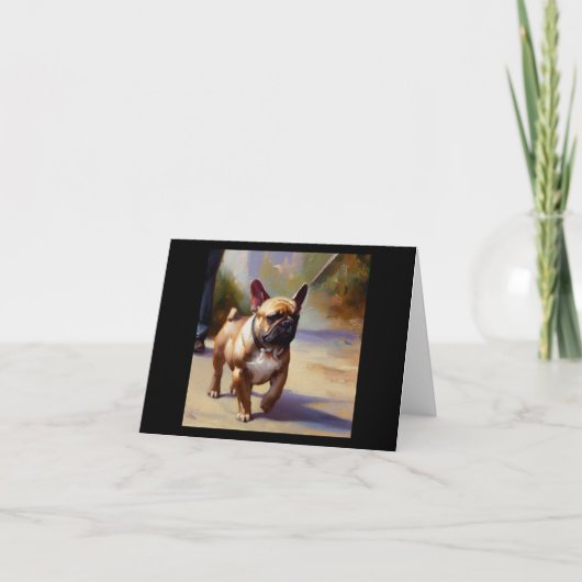 ブルドフランスのッグ カード (正面)