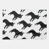 ブルドフランスのッグ キッチンタオル (横)