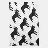 ブルドフランスのッグ キッチンタオル (縦)