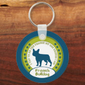 ブルドフランスのッグ キーホルダー (正面)