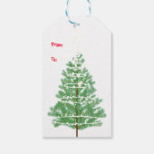 ブルドフランスのッグ ギフトタグ (裏面)