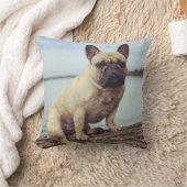 ブルドフランスのッグ クッション (ブランケット)