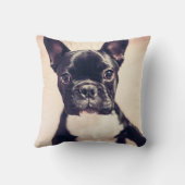 ブルドフランスのッグ クッション (裏面)