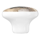 ブルドフランスのッグ（サブル）ズ絵画-かわいいオリジナルド セラミックノブ (側面)