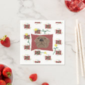 ブルドフランスのッグ スタンダードカクテルナプキン (インサイチュ)