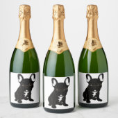 ブルドフランスのッグ スパークリングワインラベル (ボトル)
