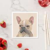 ブルドフランスのッグ(セーブル)絵画ズ – かわいいオリジナルDo スタンダードカクテルナプキン (インサイチュ)