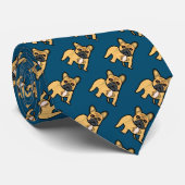 ブルドフランスのッグ ネクタイ (ロール)