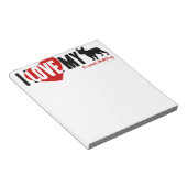 ブルドフランスのッグ ノートパッド (アングル)