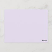 ブルドフランスのッグ ポストカード (裏面)