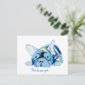 ブルドフランスのッグ ポストカード (スタンド正面)