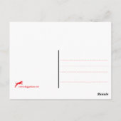 ブルドフランスのッグ ポストカード (裏面)