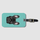 ブルドフランスのッグ ラゲッジタグ (正面横)