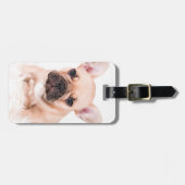 ブルドフランスのッグ ラゲッジタグ (正面横)