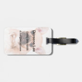 ブルドフランスのッグ ラゲッジタグ (裏面横)