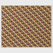 ブルドフランスのッグ ラッピングペーパー (フラット)