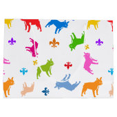 ブルドフランスのッグ ラージペーパーバッグ (裏面)