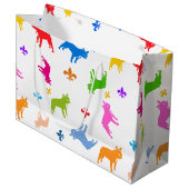 ブルドフランスのッグ ラージペーパーバッグ (正面アングル)