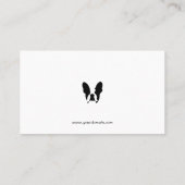 ブルドフランスのッグ 予約カード (裏面)