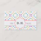 ブルドフランスのッグ 名刺 (正面)