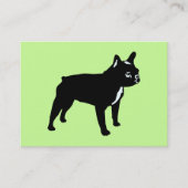 ブルドフランスのッグ 名刺 (正面)