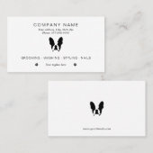 ブルドフランスのッグ 名刺 (正面/裏面)