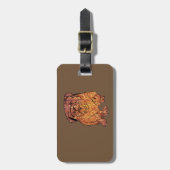 ブルドフランスのッグ、犬のスケッチカスタムラゲッジタグ ラゲッジタグ (正面縦)