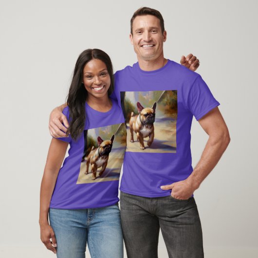 ブルドフランスのッグ Tシャツ (ユニセックス)