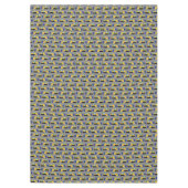 ブルドーザーかわいい1st誕生日パーティー建築 テーブルクロス (正面)