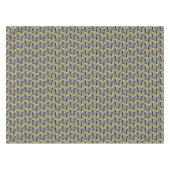 ブルドーザーかわいい1st誕生日パーティー建築 テーブルクロス (正面(横))