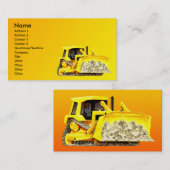 ブルドーザーの名刺 名刺 (正面/裏面)