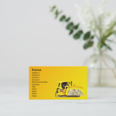 ブルドーザーの名刺 名刺 (スタンド正面)