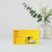 ブルドーザーの名刺 名刺 (スタンド正面)