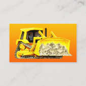 ブルドーザーの名刺 名刺 (裏面)