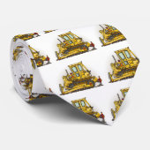 ブルドーザーのDozerのタイ ネクタイ (ロール)