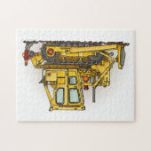 ブルドーザーのDozer ジグソーパズル (横)