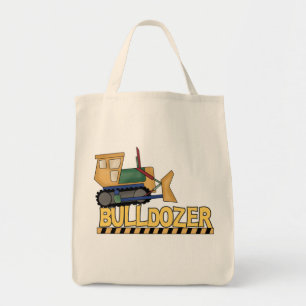 ブルドーザーのTシャツおよびギフト トートバッグ