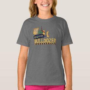 ブルドーザーのTシャツおよびギフト Tシャツ