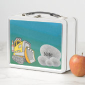 ブルドーザーカスタムランチボックス メタルランチボックス (インサイチュ)