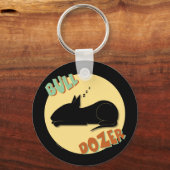 ブルドーザーキーチェーン キーホルダー (正面)