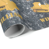 ブルドーザー建築トラック誕生日ボーイ ラッピングペーパー (ロールコーナー)