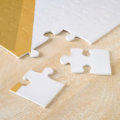 ブルドーザー建築トラック ジグソーパズル (側面)