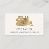 ブルドーザー建築 名刺 (正面)