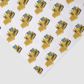 ブルドーザー漫画イラストレーション 薄葉紙 (詳細)