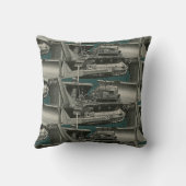 ブルドーザー運転技術者重機 クッション (裏面)