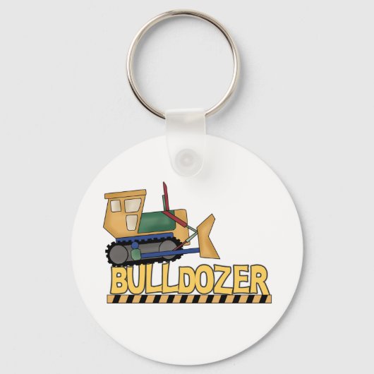 ブルドーザー キーホルダー (正面)